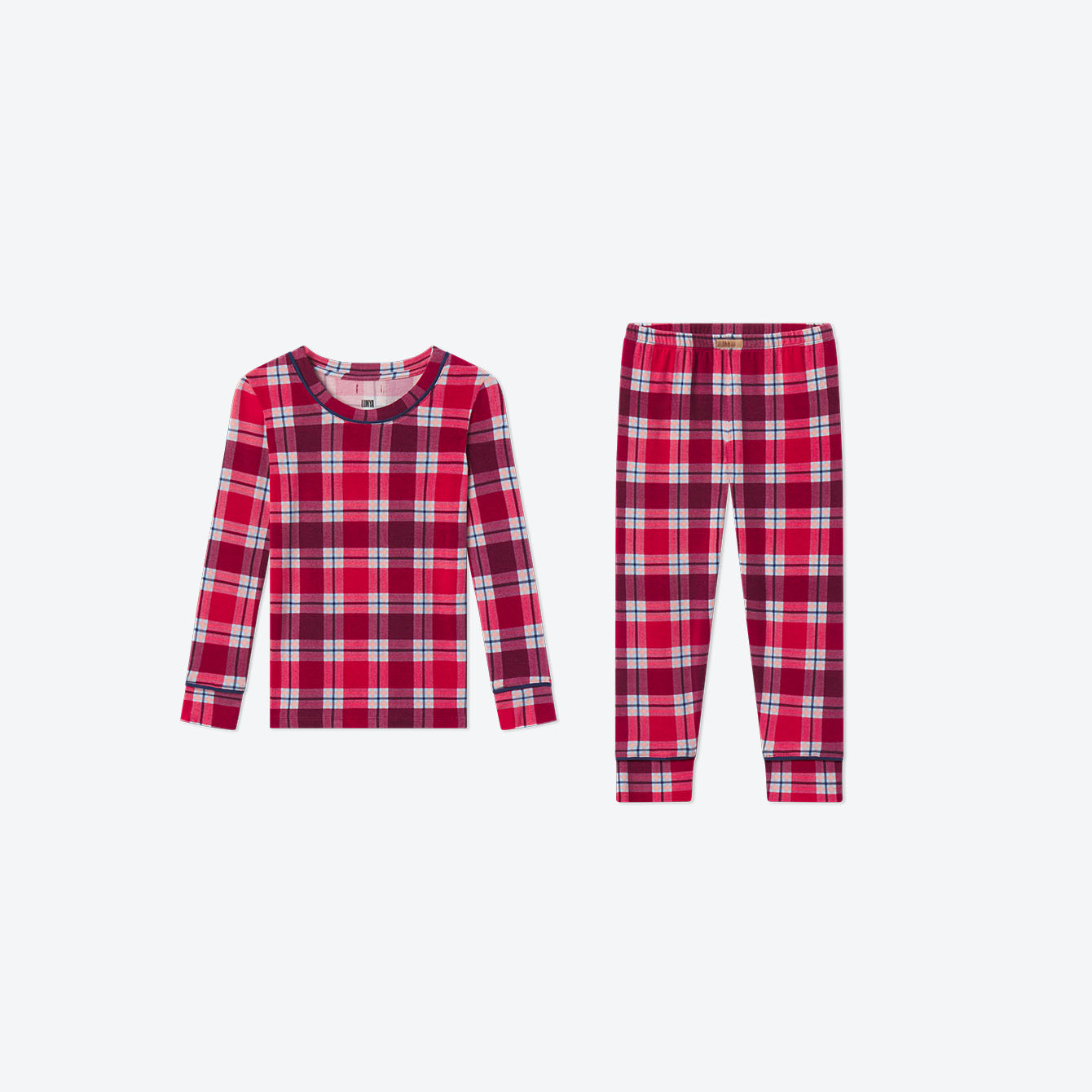 Kids Soft Modal Jersey Long Sleeve Pant Set